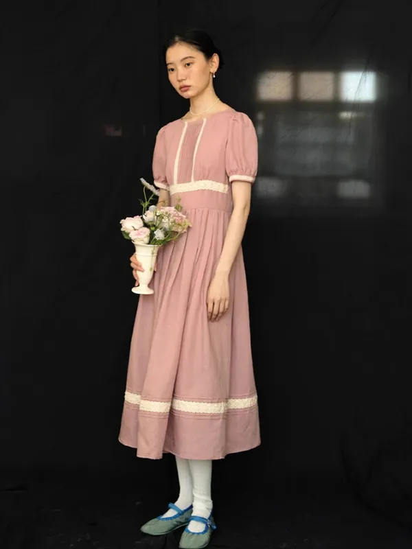 Ava's Classic Linen Dress