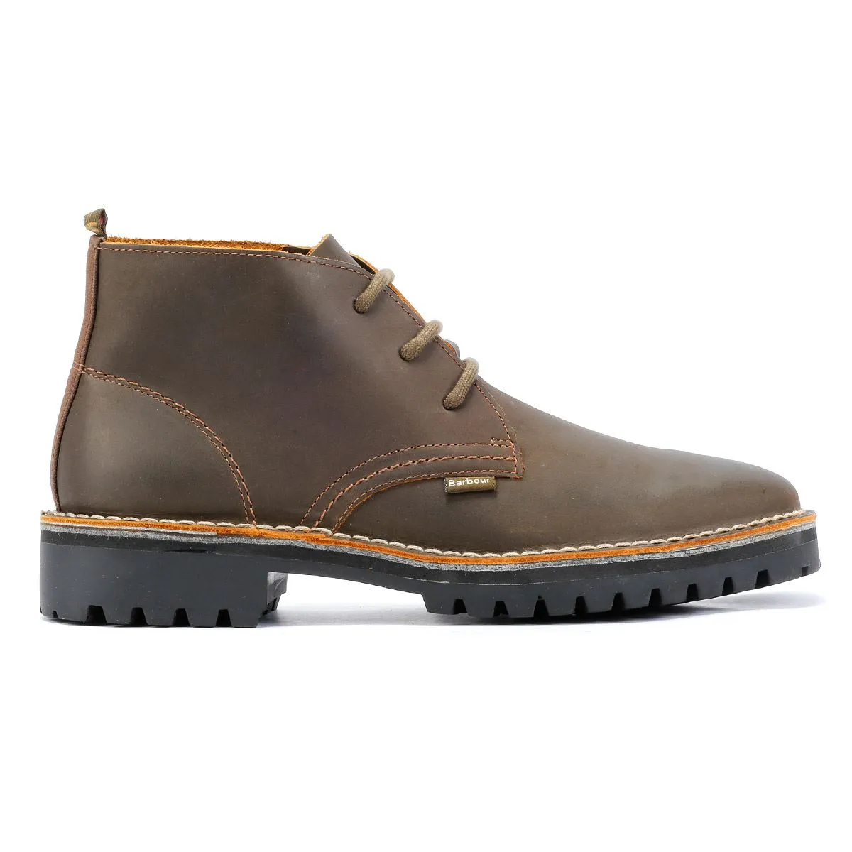 Barbour Hobart Leather Men's Brown Boots