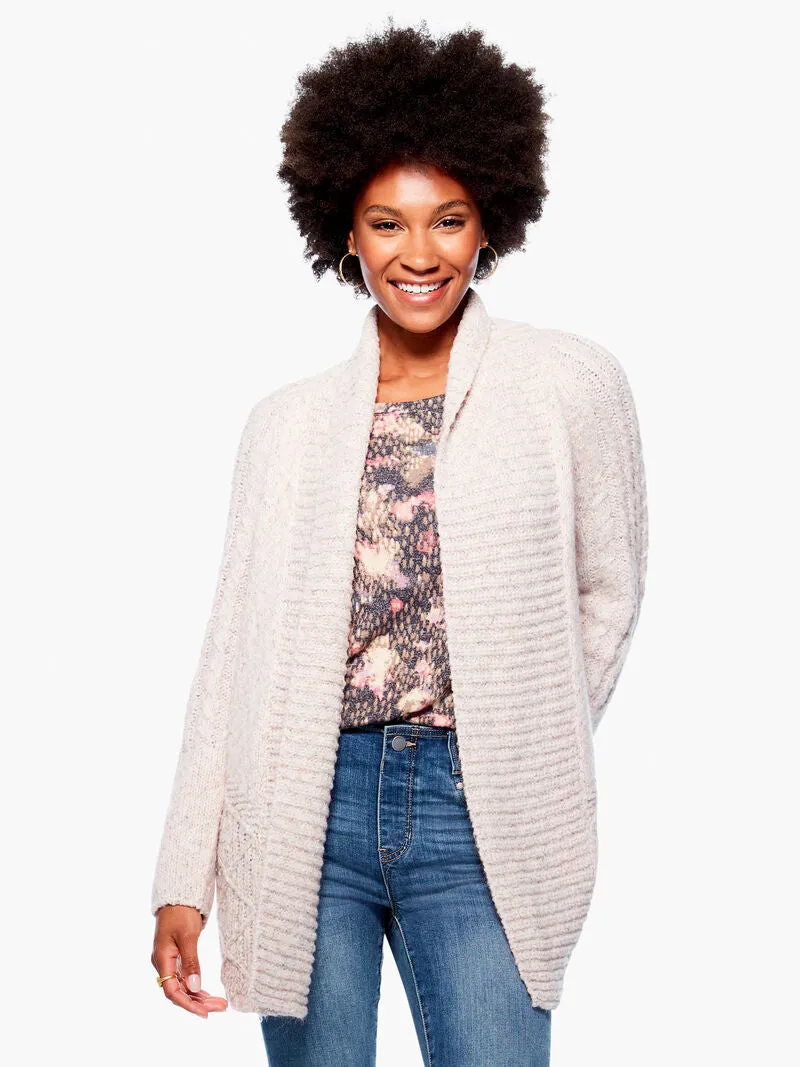 California Nights Cardigan in Shell