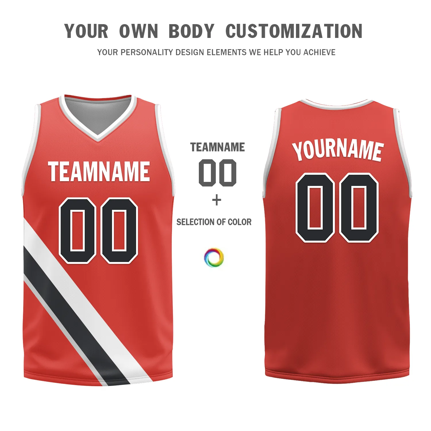 Custom White Red Classic Style Reversible Basketball Uniform Personalized BBJR-D017037