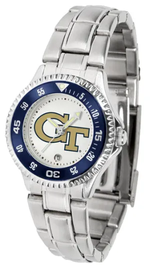 Georgia Tech Competitor Steel Ladies Watch