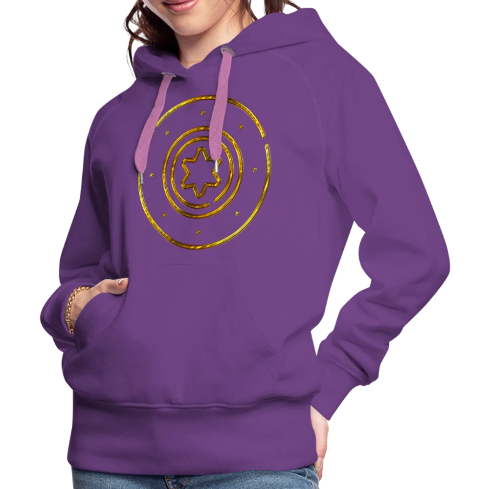 Gold Protection Star 1 Women’s Premium Hoodie