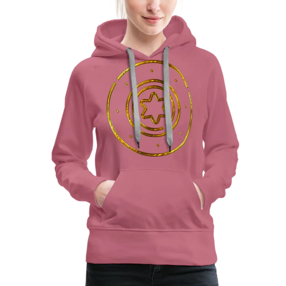 Gold Protection Star 1 Women’s Premium Hoodie