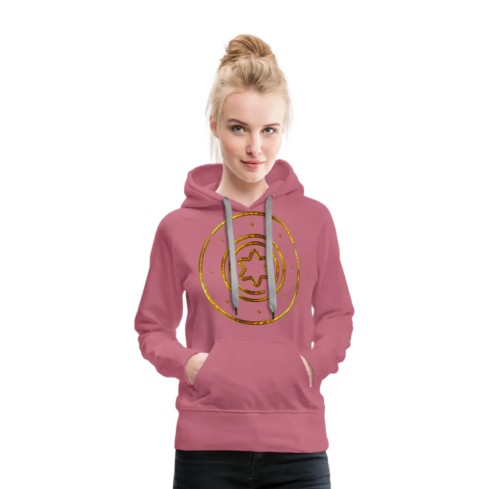 Gold Protection Star 1 Women’s Premium Hoodie