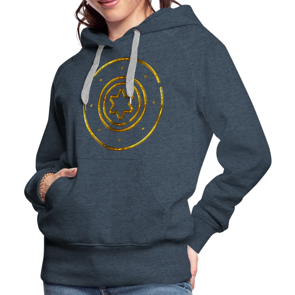 Gold Protection Star 1 Women’s Premium Hoodie