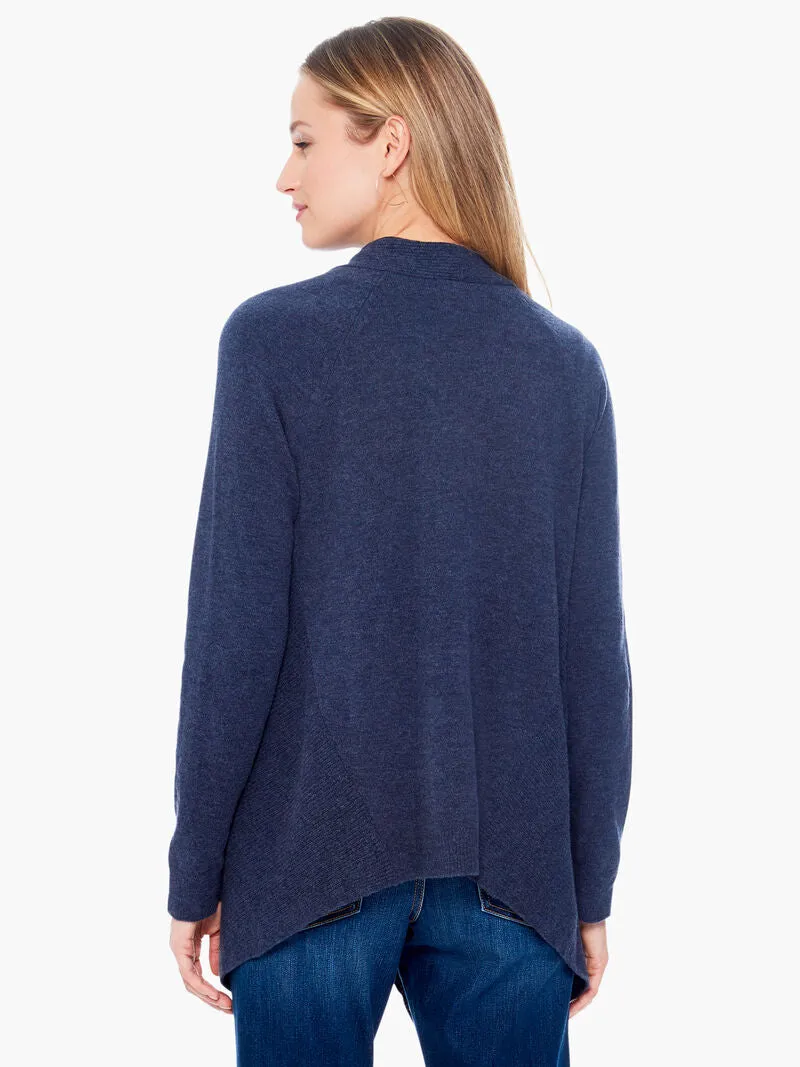 House Cardigan in Dark Indigo