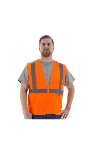 Majestic 75-3202 Hi-Vis Mesh Vest ANSI 2 R