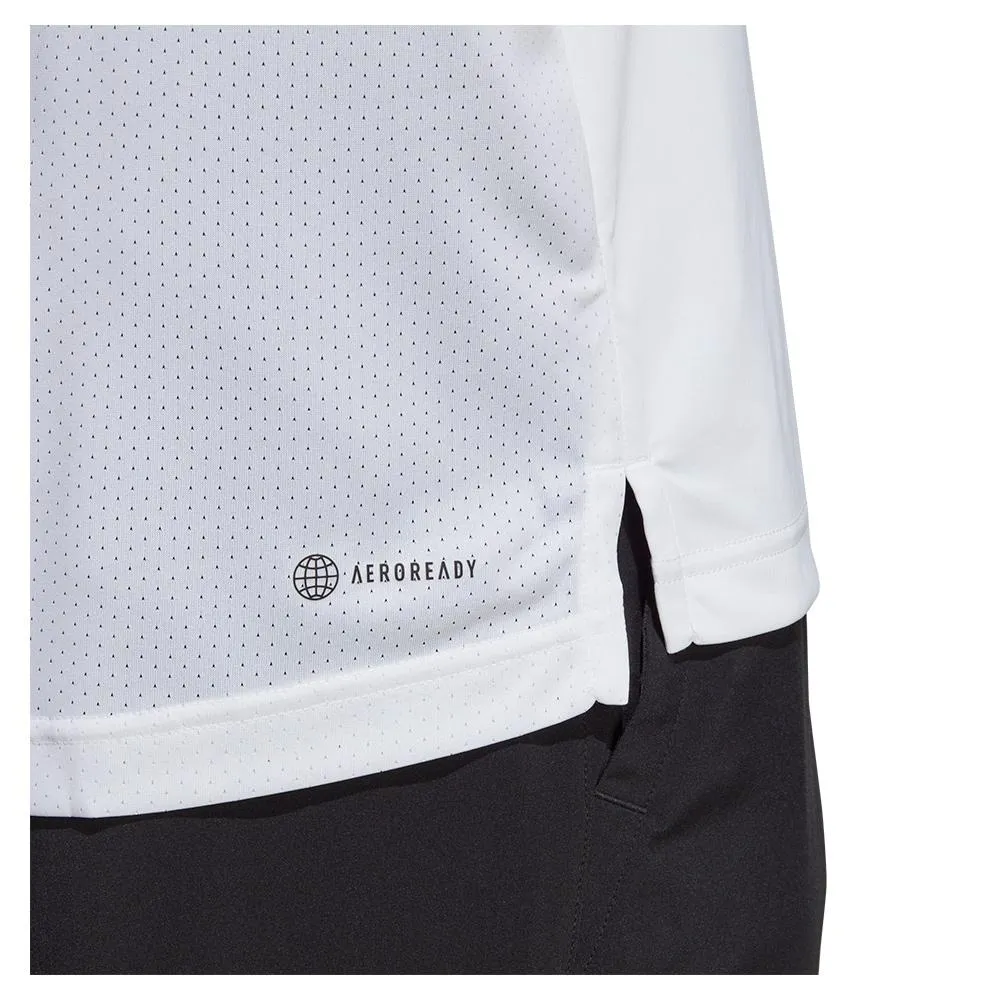 Men's Club Tennis Polo White