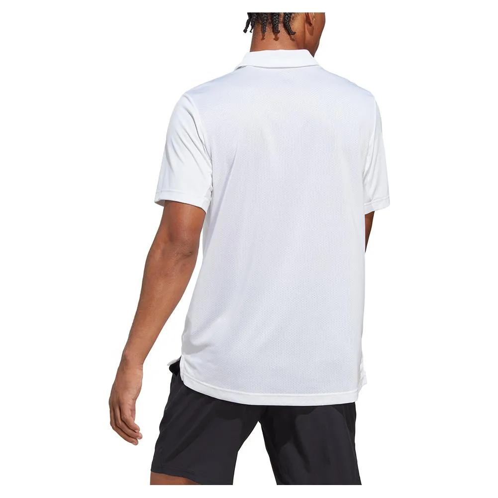 Men's Club Tennis Polo White