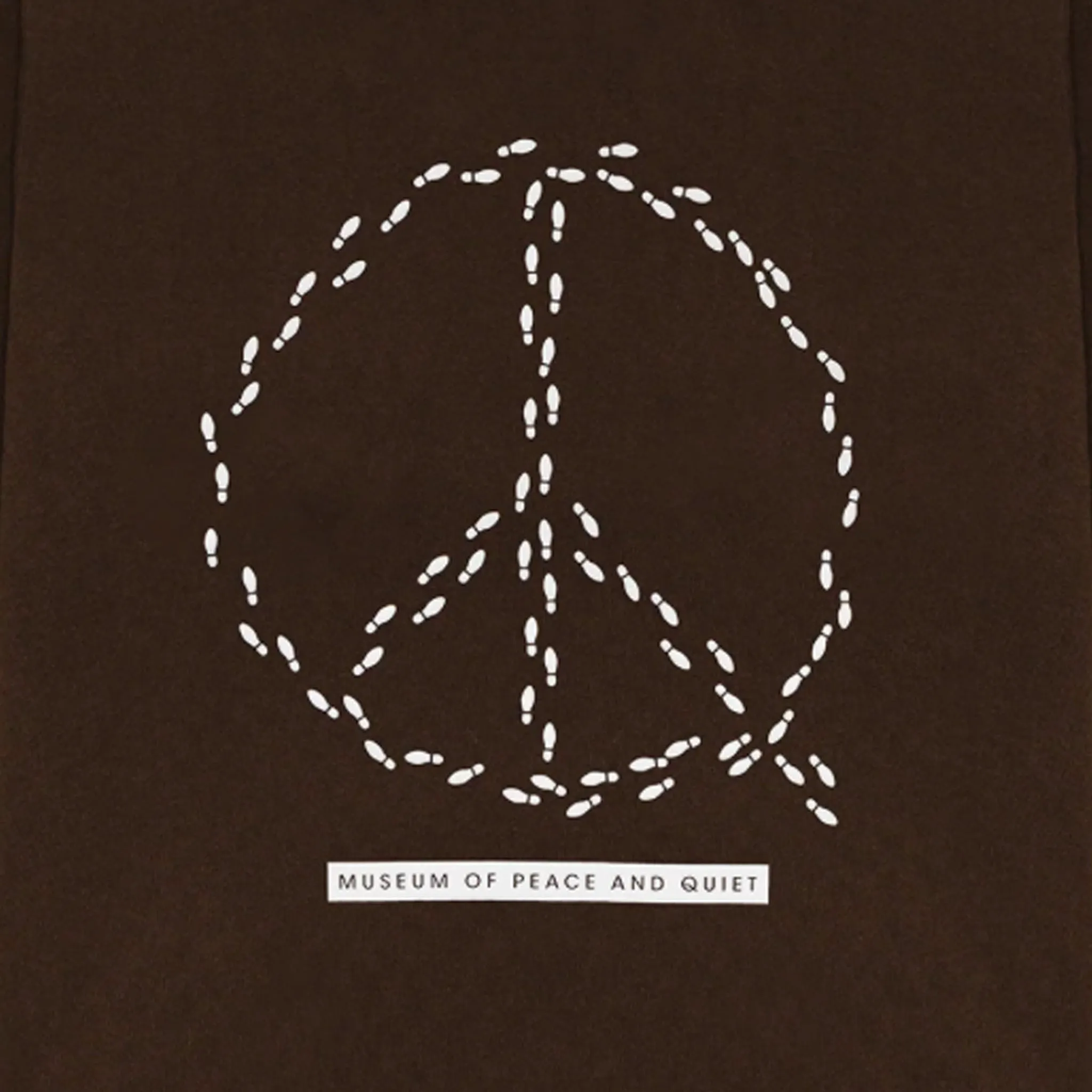 Museum of Peace & Quiet Peaceful Path LS Shirt (Brown)