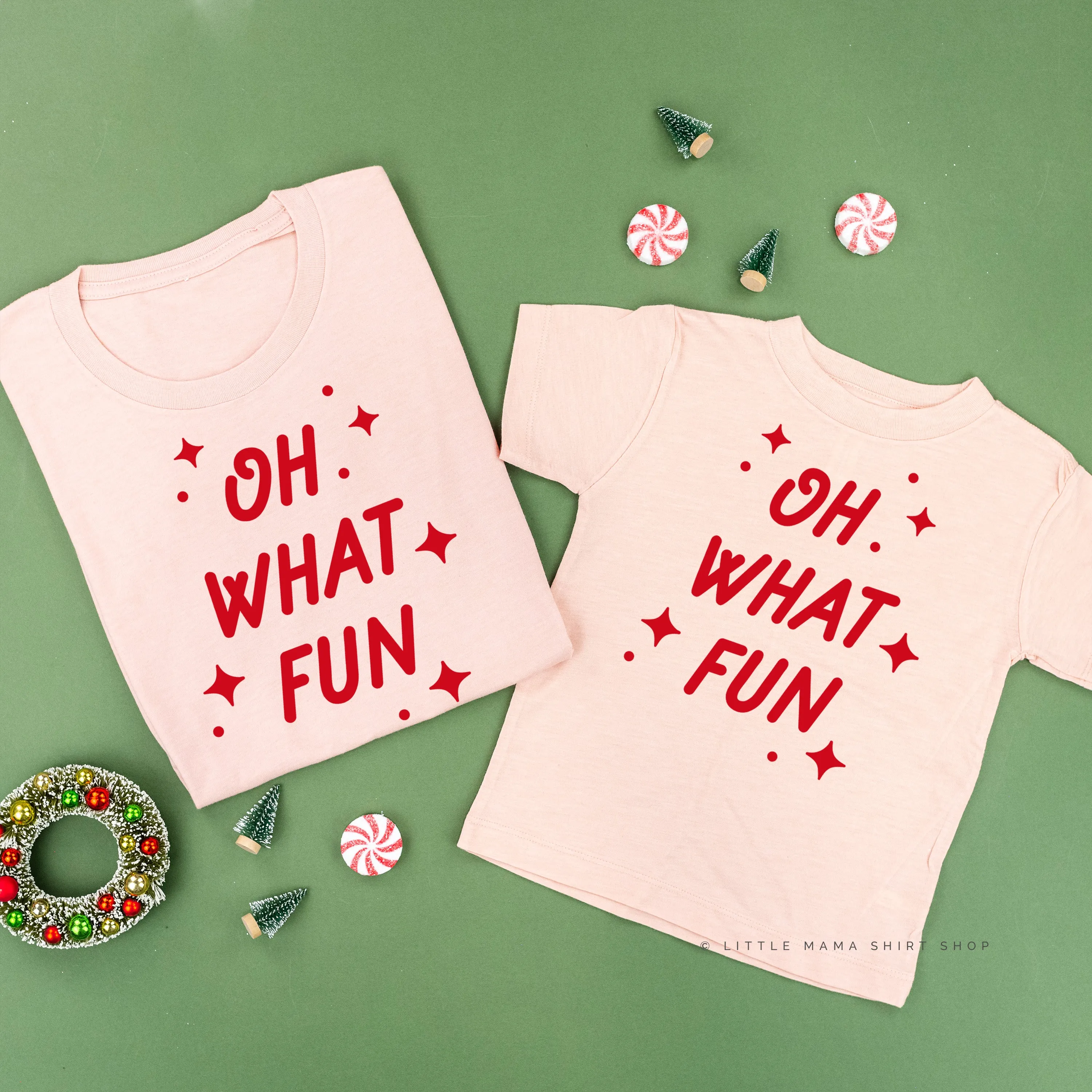 Oh What Fun - Set of 2 Unisex Tees