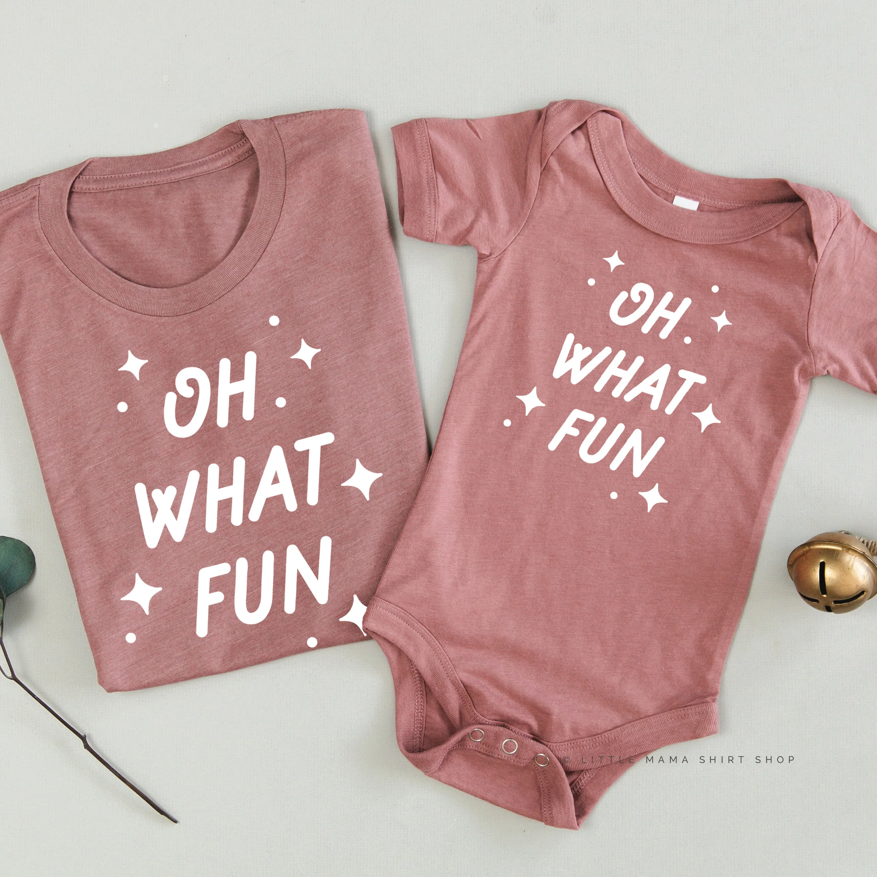 Oh What Fun - Set of 2 Unisex Tees