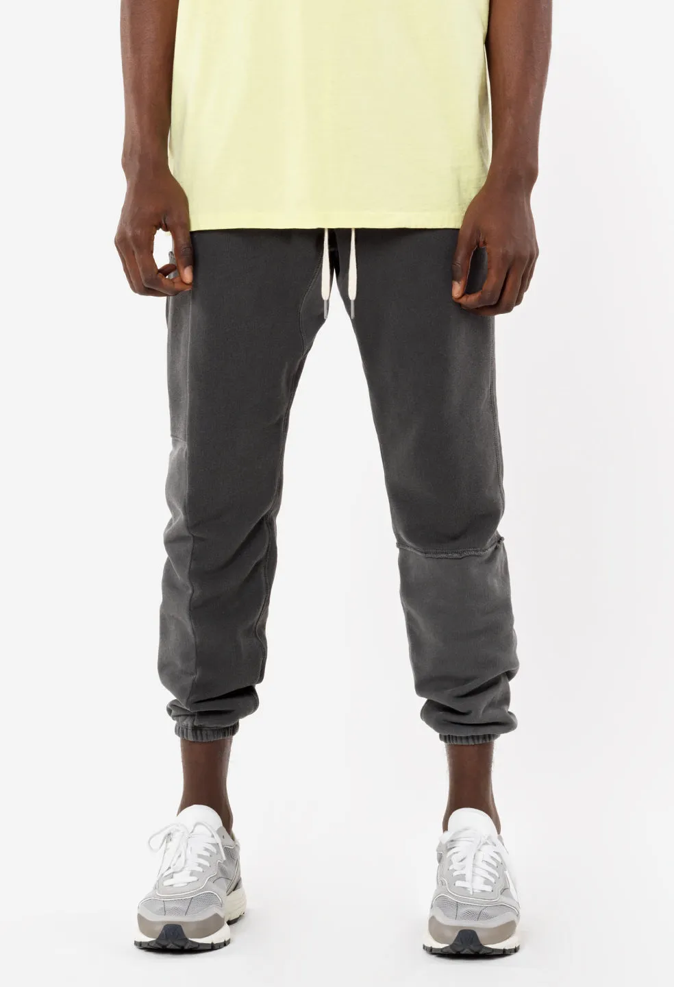 Reconstructed LA Sweatpants / Washed Black