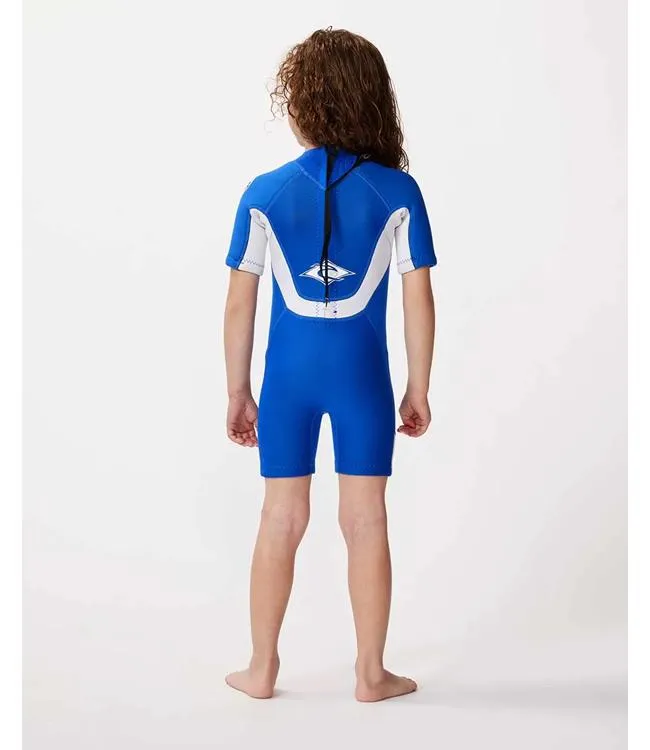 Ripcurl Groms Omega Back Zip Springsuit (2024) - Blue