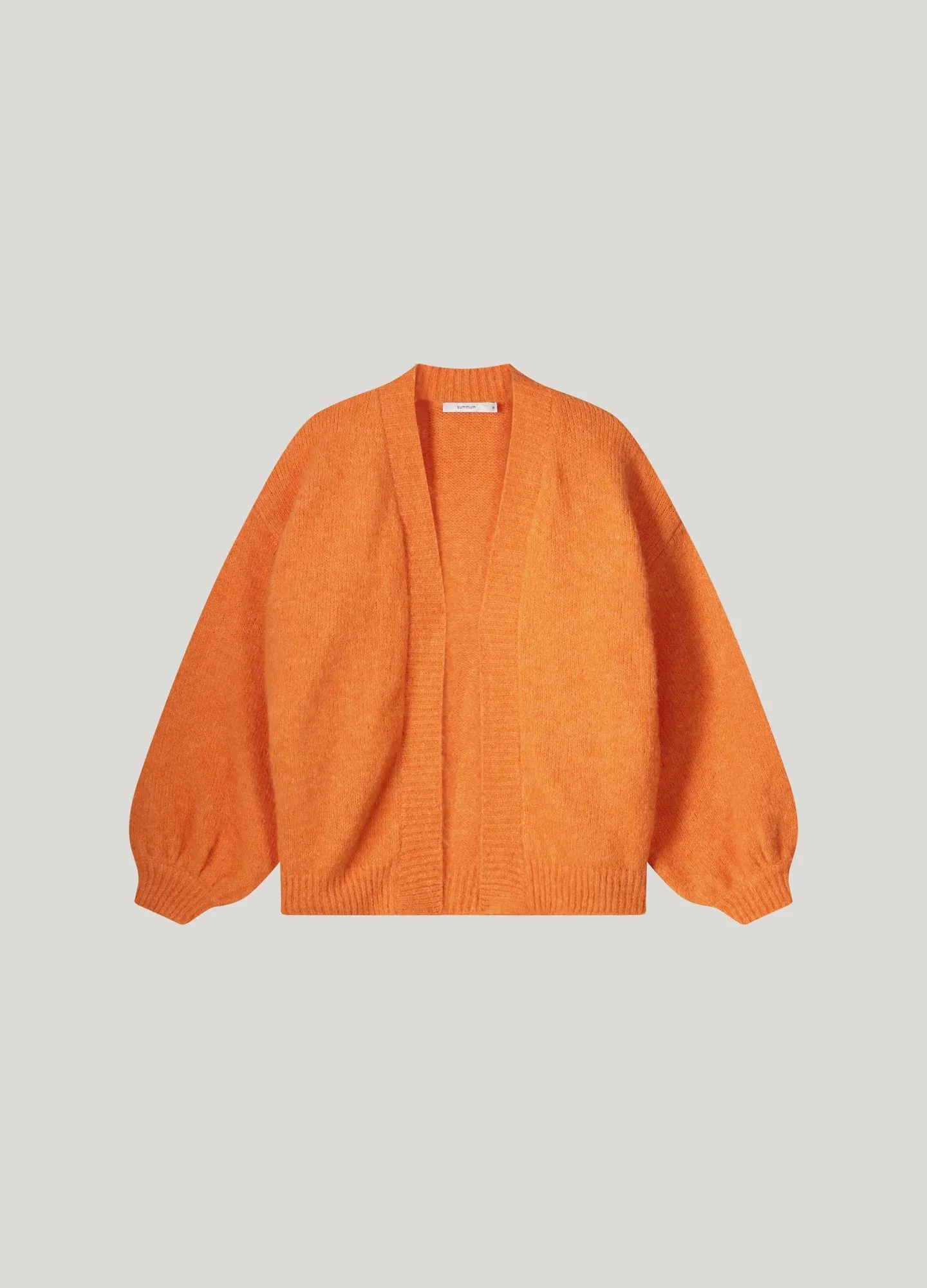 Summum Woman Cozy Cardigan - Orange