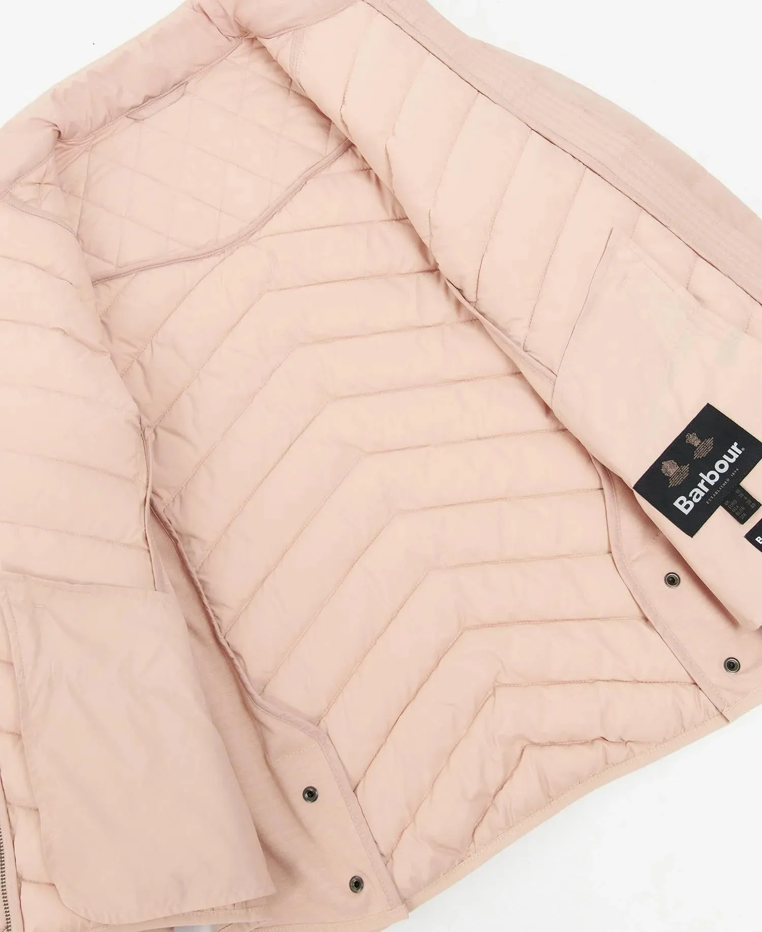 Women's Stretch Cavalry Quilted Jacket - Rose Dust